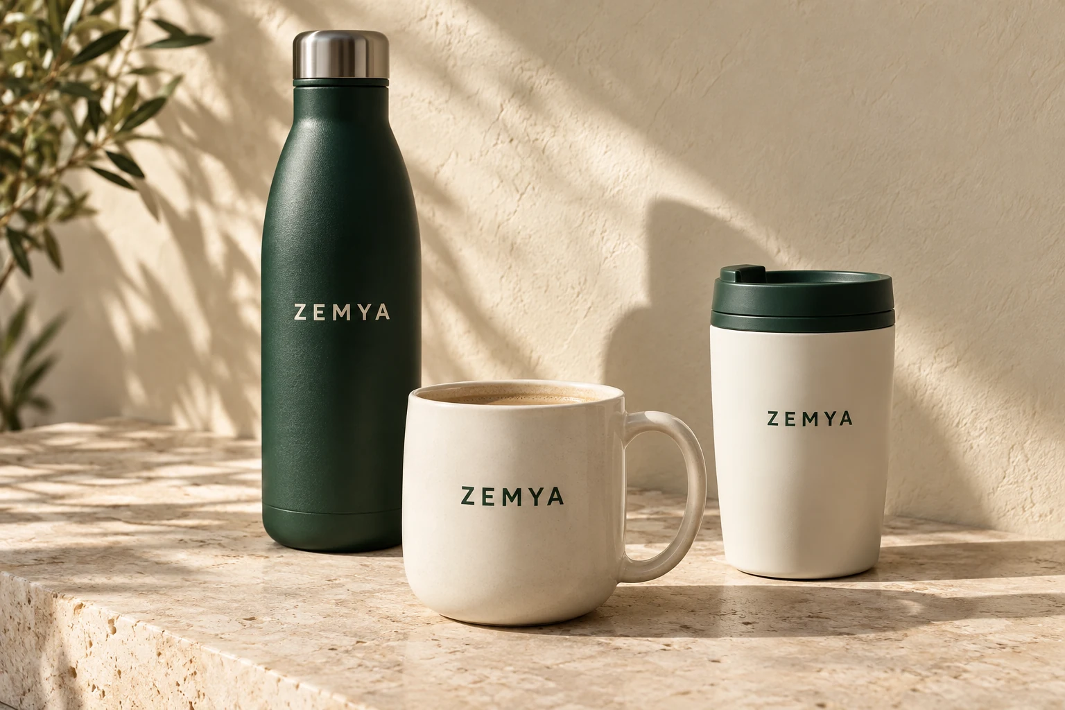 Gourde, tasse et mug de voyage ZEMYA